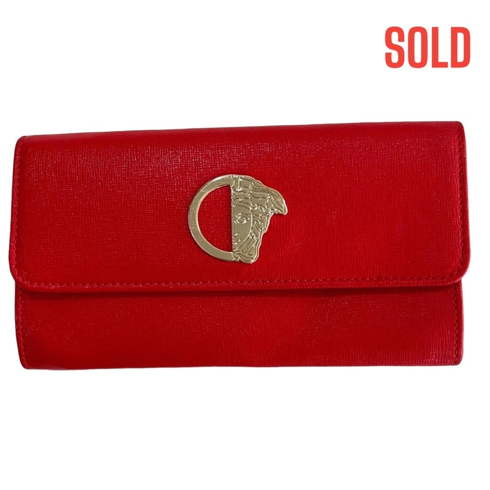***SOLD*** VERSACE Saffiano Wallet.